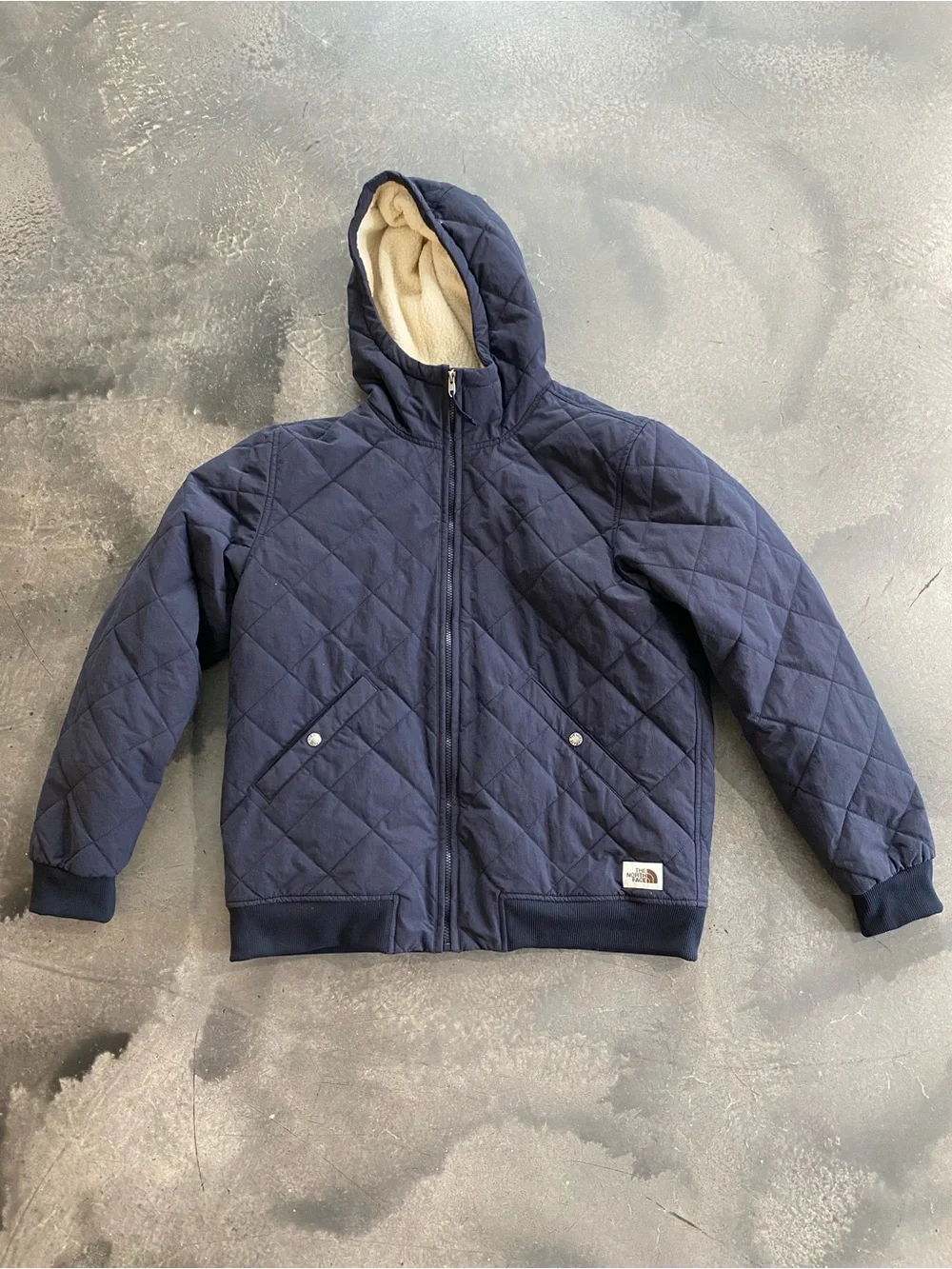 The North Face Face Cuchillo Insulated Full-Zip Hoodie Sz L Men’s  (Ago A-1)